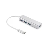 SANDBERG 336-20 USB-C to 4x USB 3.0 Hub SAVER ezüst