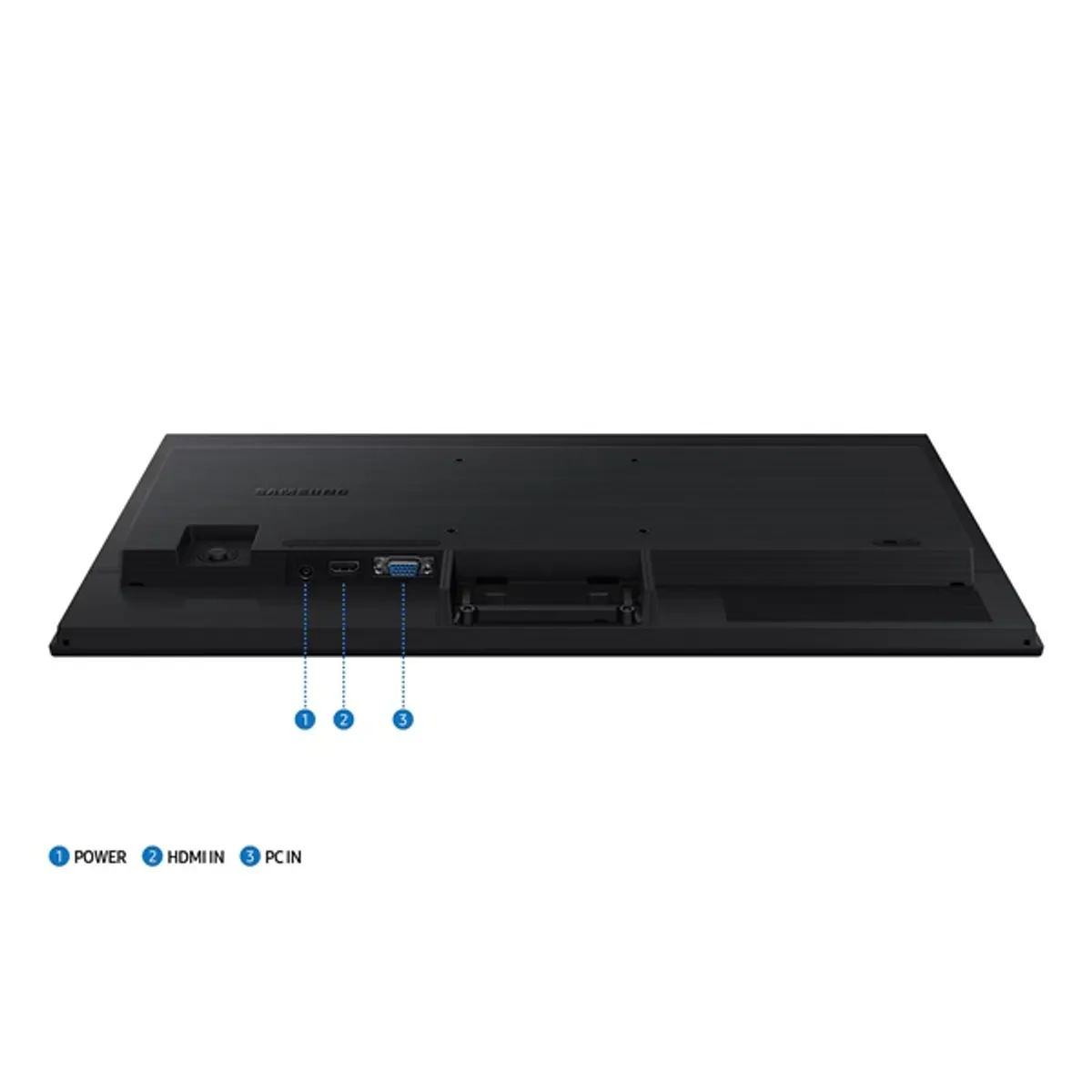 SMG MON LS22D300GAUXEN monitor 22" IPS 1920x1080 100 Hz 5 ms 250 lumen fekete D-sub HDMI 100x100 VESA 178 fok #7