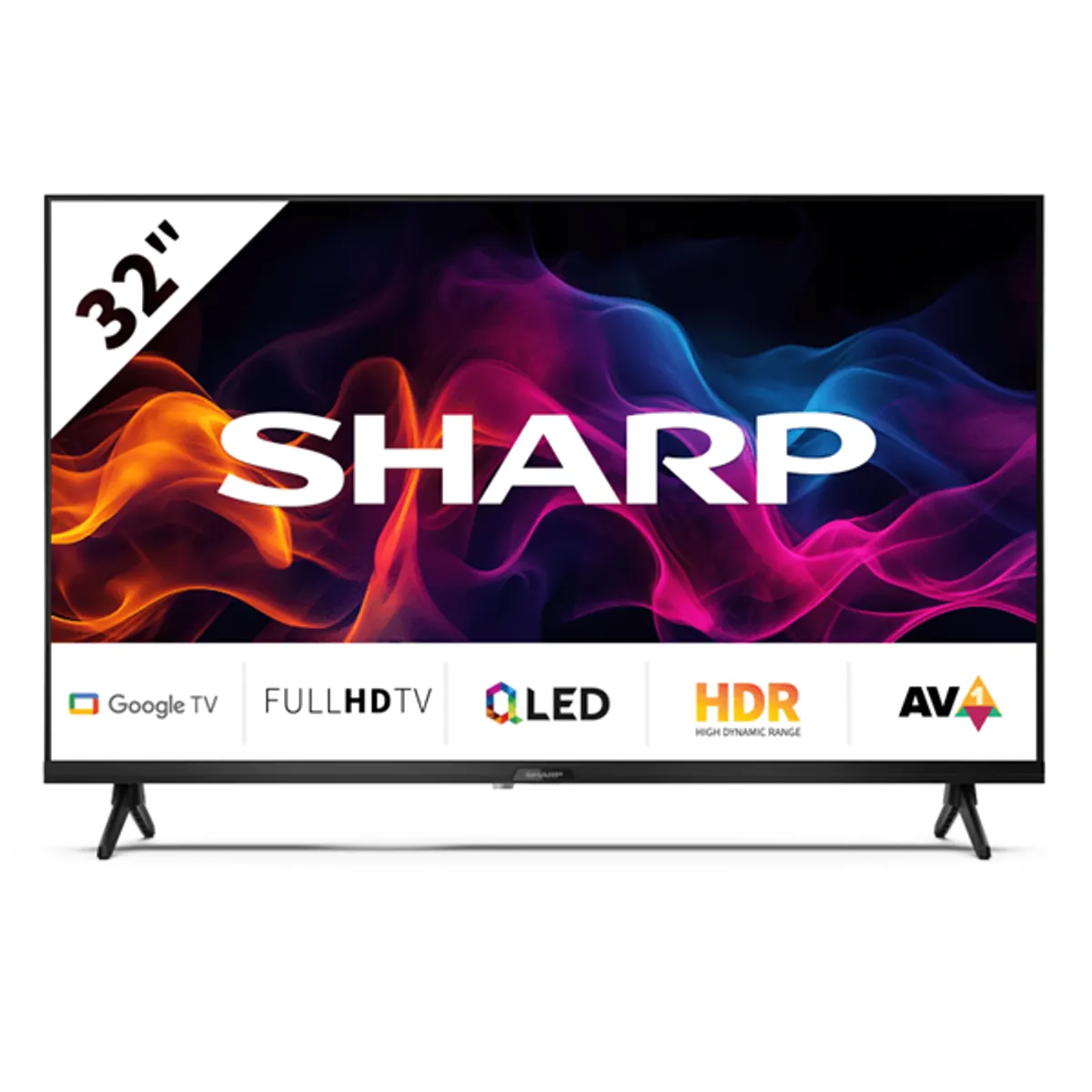 Sharp 32GF3265E monitor 32" 1920x1080 60 Hz HDMI 2 VESA 200x100 fejhallgató kimenet #1