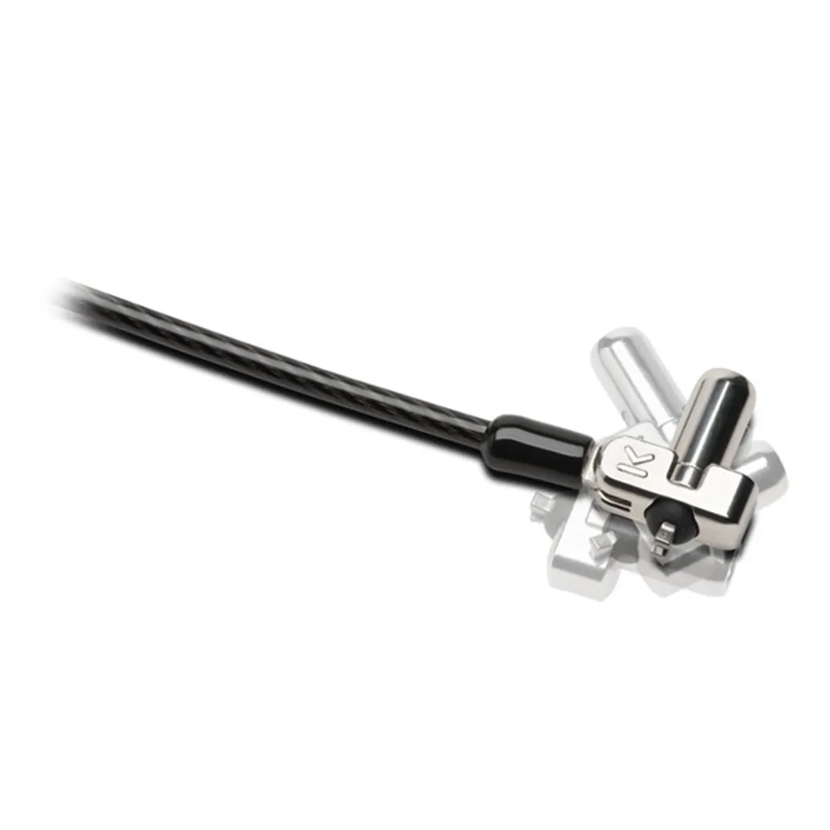 Kensington K64444WW NanoSaver kulcsos laptopzár 10 mm fej 5 mm kábel Nano Security Slot kompatibilis #8