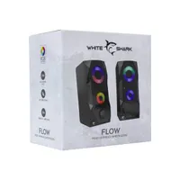 Whiteshark GSP-634 Flow RGB 2.0 hangszóró 5 W RGB LED 3,5 mm jack USB táp #5