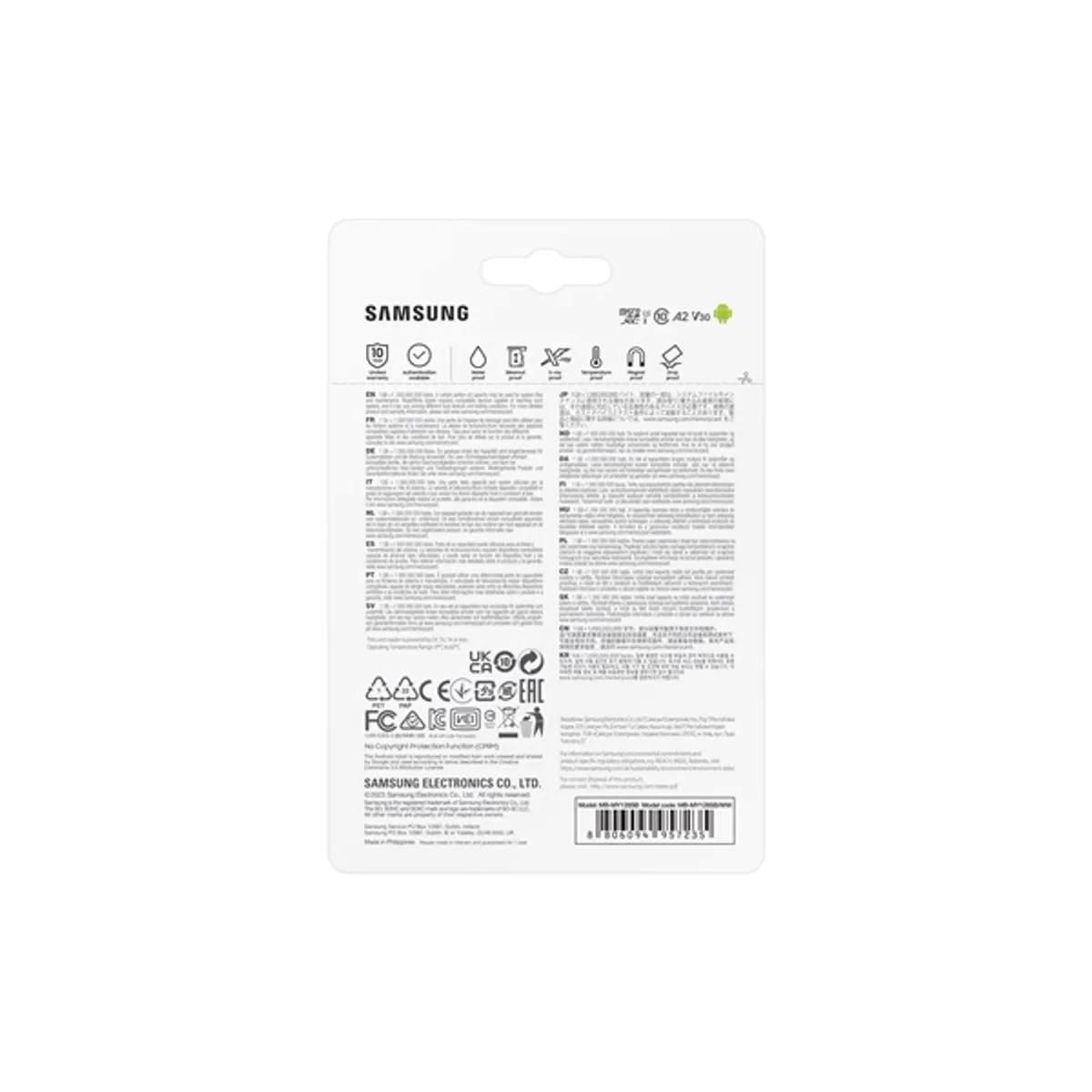 SMG PCC MB-MY128SB/WW Samsung microSD kártya adapterrel 128 GB 200 MBps 130 MBps #7
