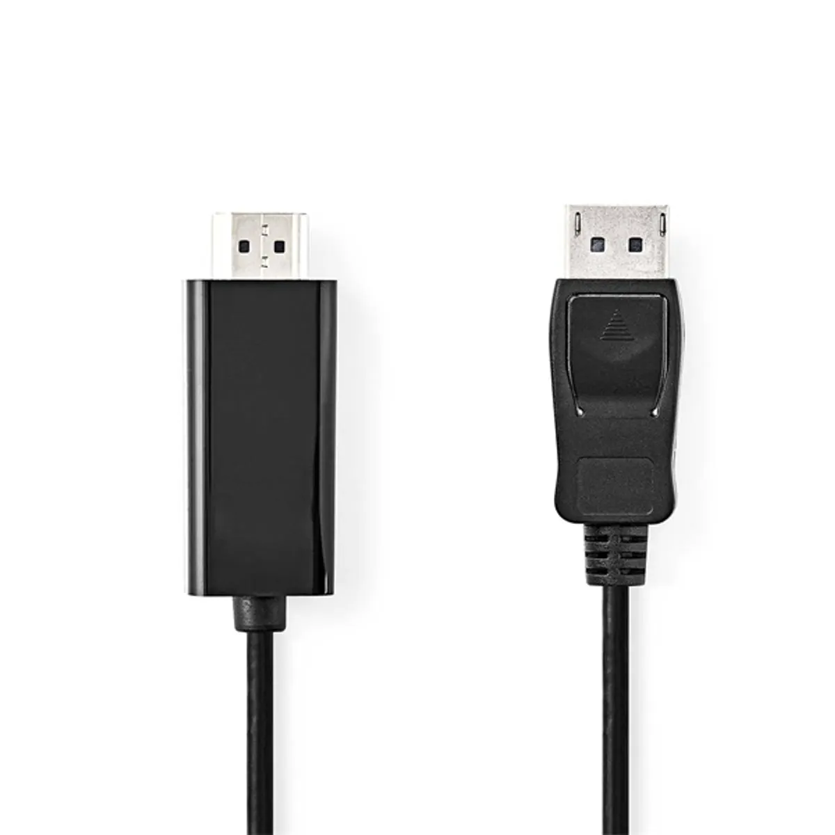 NEDIS CCGL37100BK10 DisplayPort-HDMI kábel 1 m DP 1.2 fekete #1