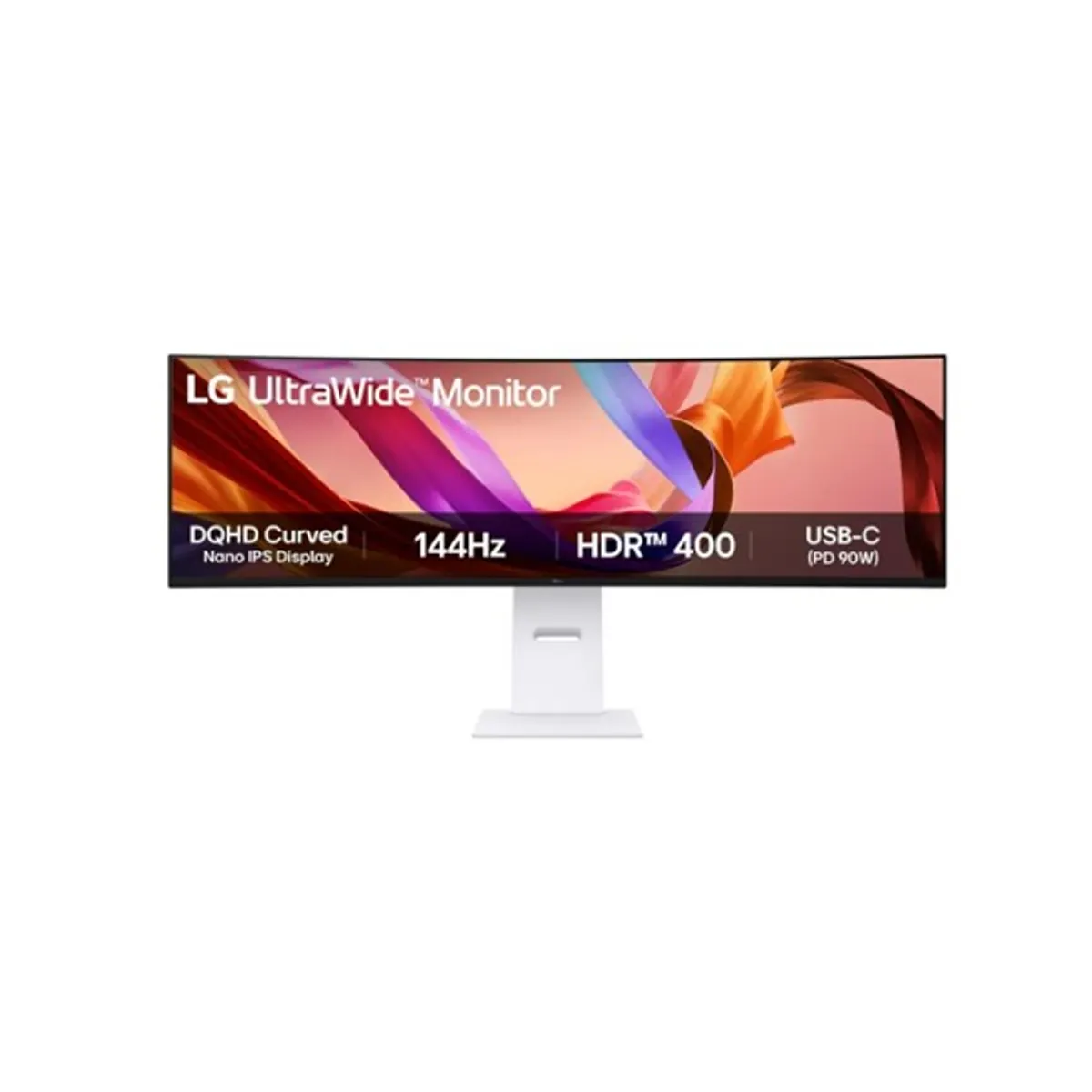 LG MON 49U950A-W.AEU 49" ips 5120x1440 32:9 144 Hz 5 ms hdr 3800r usb-c hdmi dp fejhallgató kimenet hangszóró fali rögzítés 100x100 #1