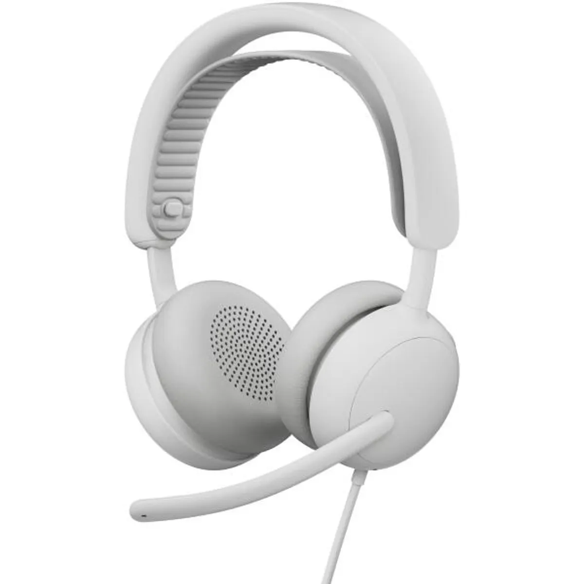 Logitech 981-001621 Zone Wired 2 fejhallgató mikrofon, stereo fehér #1