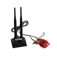 DLINK DWA-X582 vezeték nélküli PCIe adapter 2,4 GHz, 5 GHz 3000Mbps