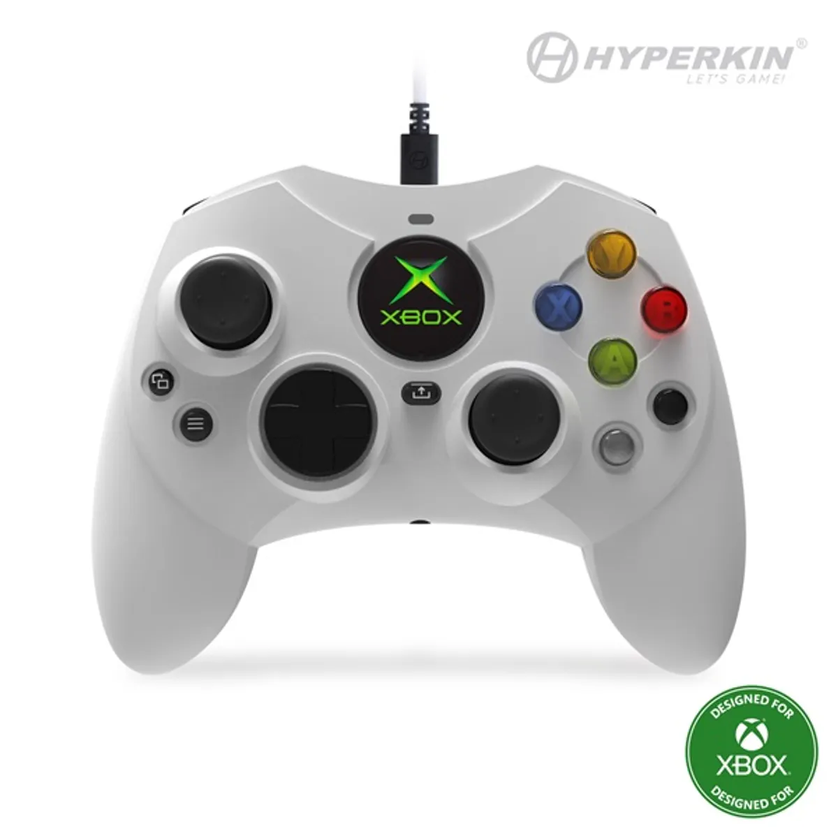HYPERKIN M01618-WH Duchess kontroller kompatibilis Xbox Series X S, Xbox One és Windows 10 és 11 vezetékes USB #1