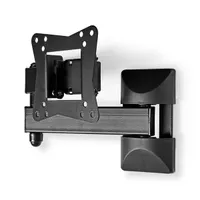 NEDIS TVWM31BK dönthető fali TV-tartó 10-32" VESA 75x75 100x100 200x100 200x200 0-15 fok 0-180 fok faltávolság 68-370 mm 1 monitor 30 kg 3 forgáspont #7