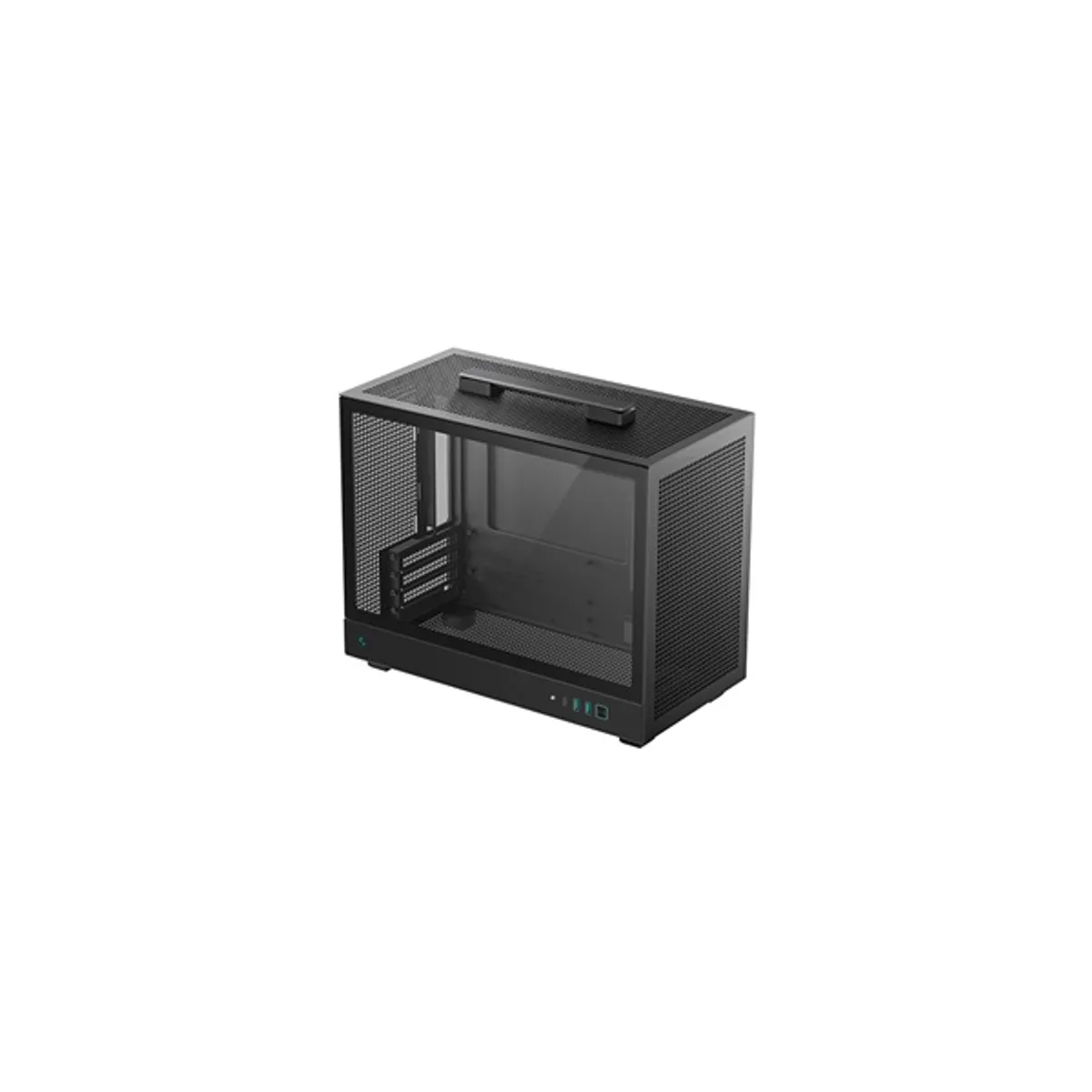 DEEPCOOL R-CH160-BKNGM0-G CH160 Plus micro-atx fekete üvegfalú #1