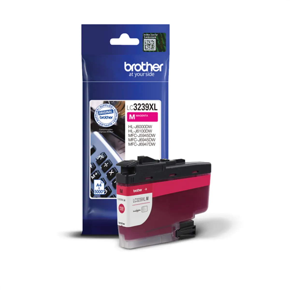 BROTHER LC3239XLM magenta nagytöltetű tintapatron 5000 oldal #3