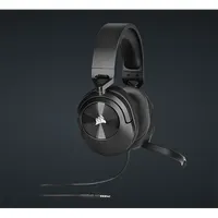 CORSAIR CA-9011260-EU HS55 stereo gaming headset 50mm neodímium meghajtók, kábeles, 3.5mm csatlakozás, omnidirekcionális mikrofon