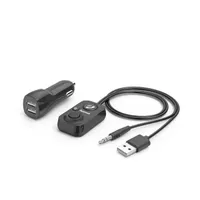 Hama 00014167 autós kihangosító aux bemenet bt 5.1 1 m kábel 12 V-os USB töltő #1