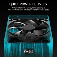Corsair CP-9020267-EU HX1200i SHIFT 1200W Cybenetics Platinum Fully Modular iCUE LINK Zero RPM mód ATX 140 mm #6