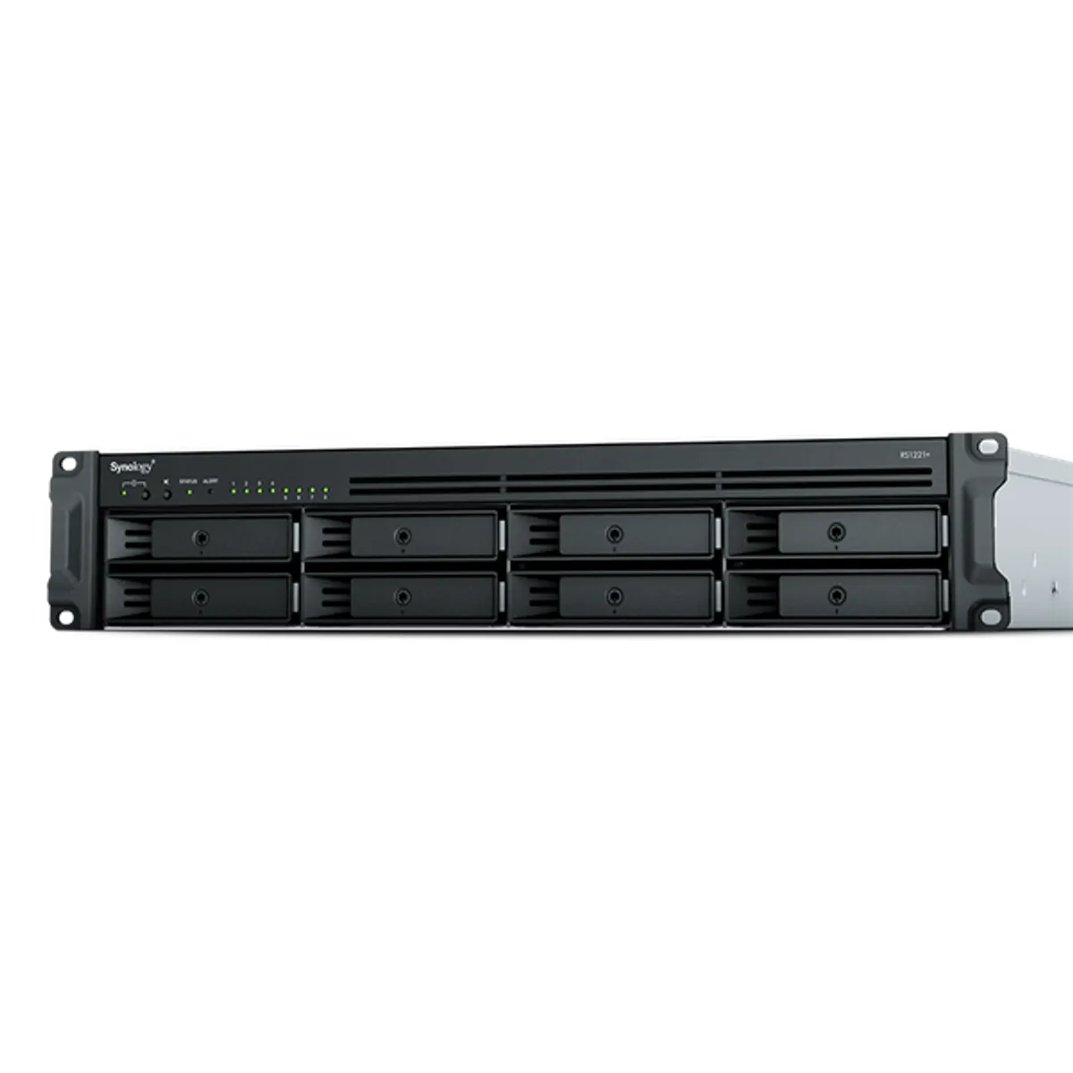 SYNOLOGY RS1221+ RackStation 8 fiókos NAS Ryzen V1500B 4GB ECC DDR4 4x1GbE #1