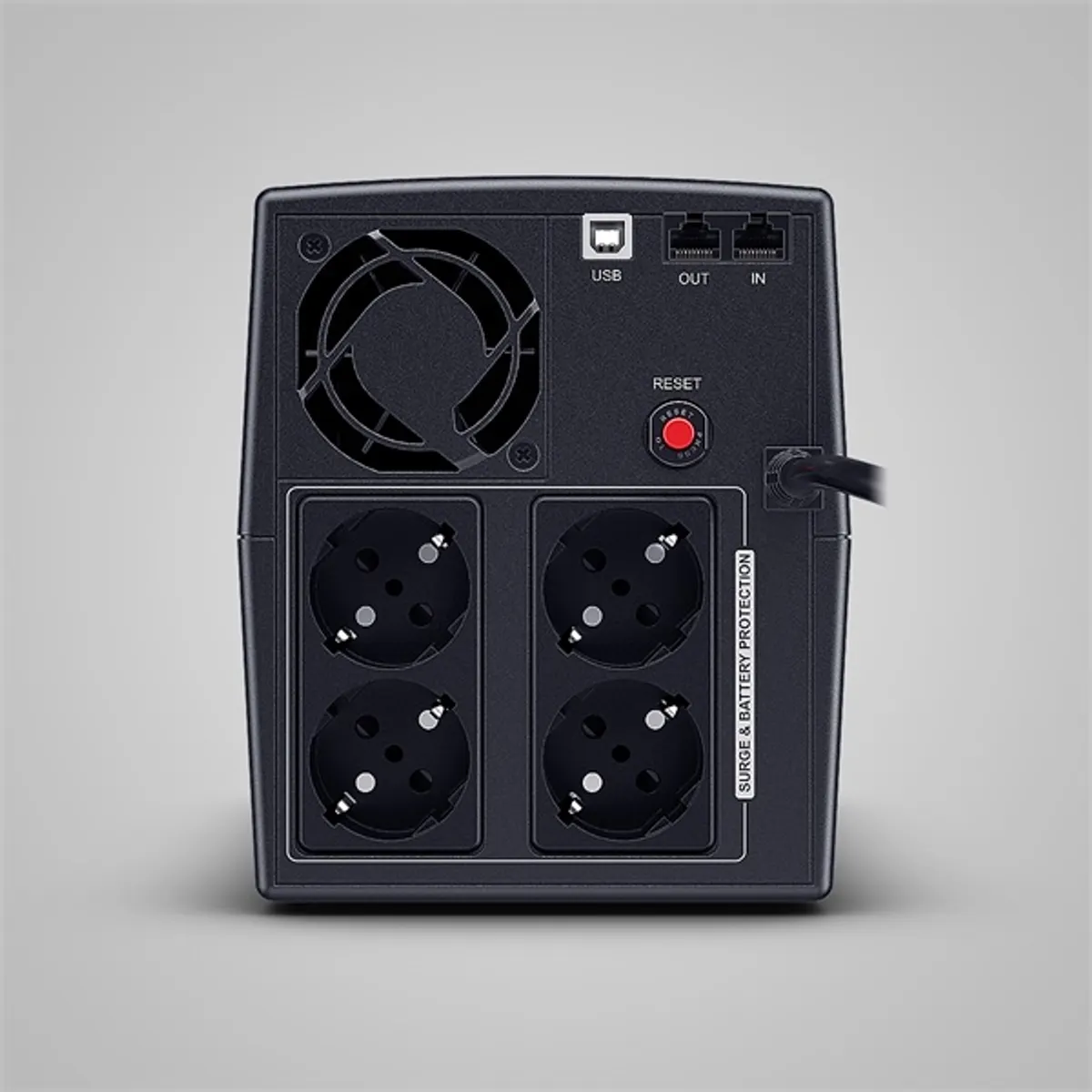 CYBERPOWER UT1500EG szünetmentes tápegység 1500VA 900W, 4x Schuko, line-interaktív, AVR, 230V bemenet, 8 óra töltés #2