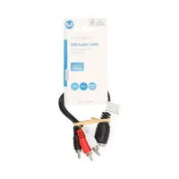 Nedis CAGL20475BK02 audio kábel 5p din aljzat 4 x rca dugó 0.20m #3