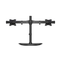 MULTIBRACKETS 7350073733330 M Deskstand Basic Dual 15-27" fekete 75x75 100x100 mm, 8 kg, magasság 100-450 mm, tilt 45 fok, forgó 360 fok #4