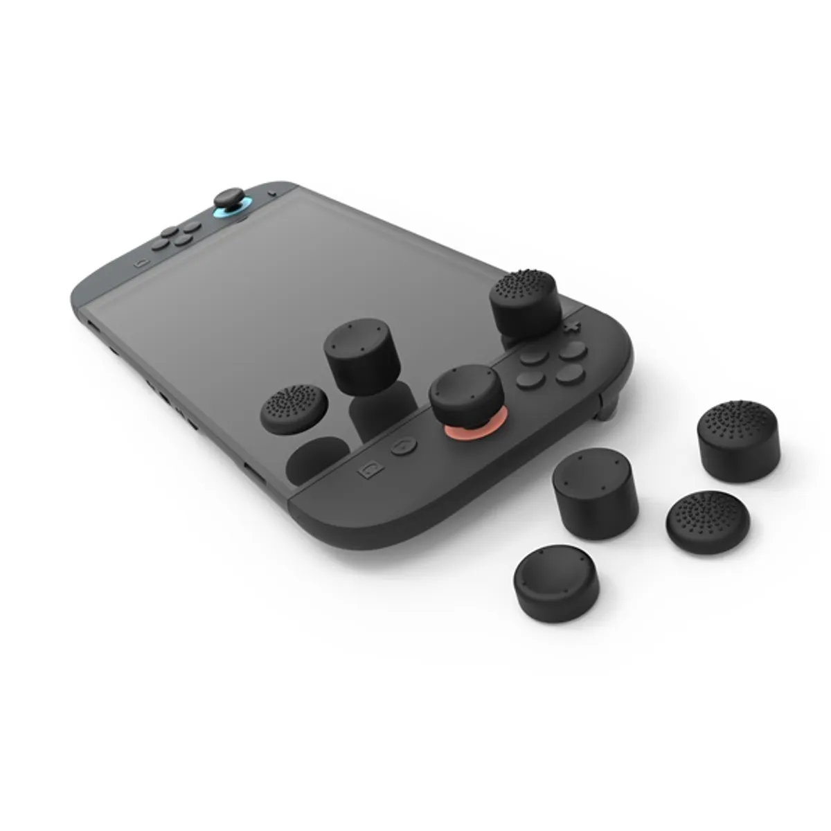 HYPERKIN M07713 Pro Series hüvelykujj csúszásgátló 8 db Szilikon fekete Nintendo Switch 2 #3