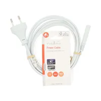 Nedis CEGL11040WT20 tápkábel IEC-320-C7 2 x 0.75 mm 2 m fehér #3