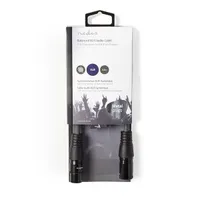 NEDIS COTH15010GY05 XLR audio kábel 0.5 m szimmetrikus rugalmas sötét szürke #3