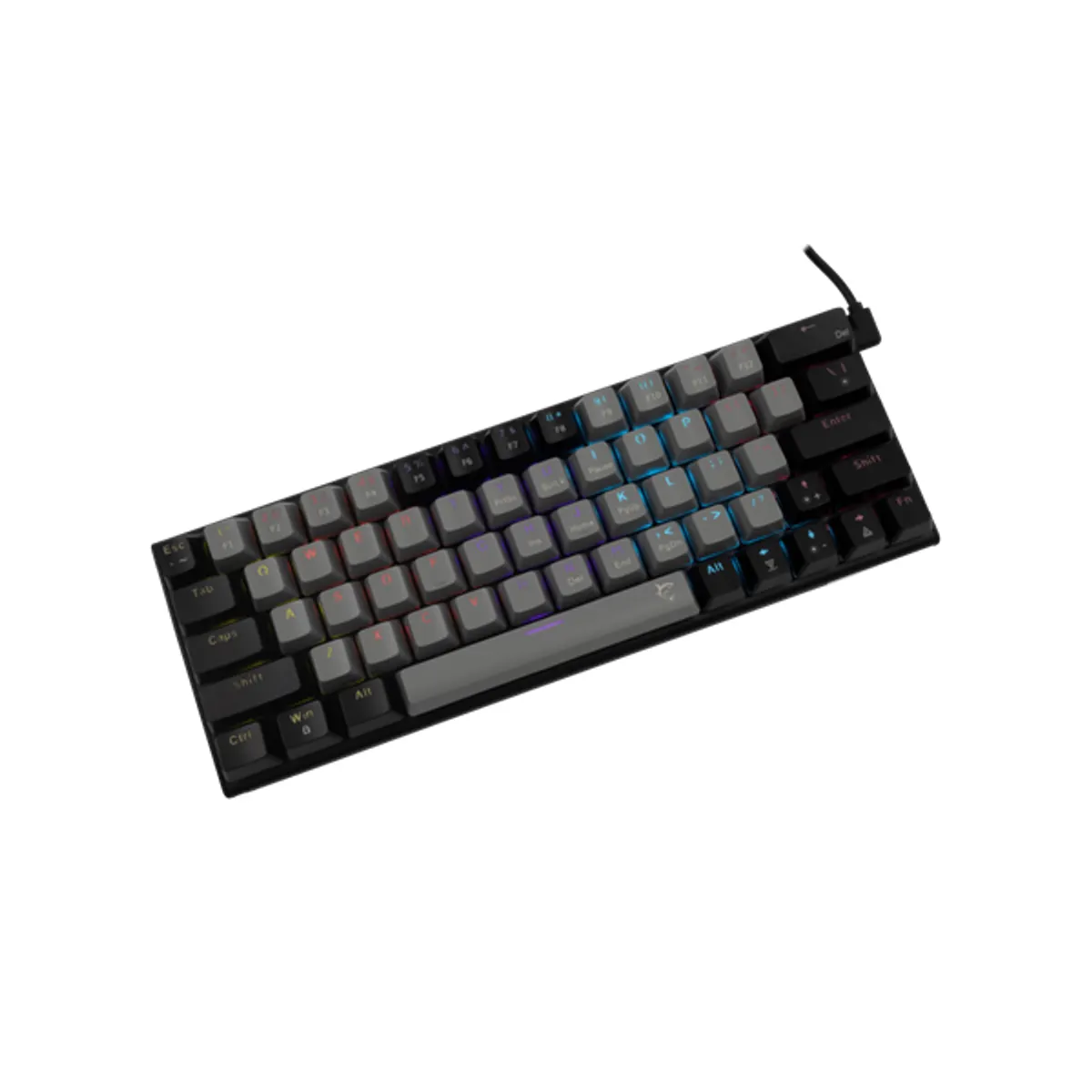 Whiteshark WS GK-002723V2-G-B/BL-HU GK-002723V2 mechanikus USB 2.0 HU vezetékes háttérvilágítás #2