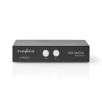 Nedis CSWI5902BK VGA kapcsoló 2-portos 2560x1600 500 MHz 16:10