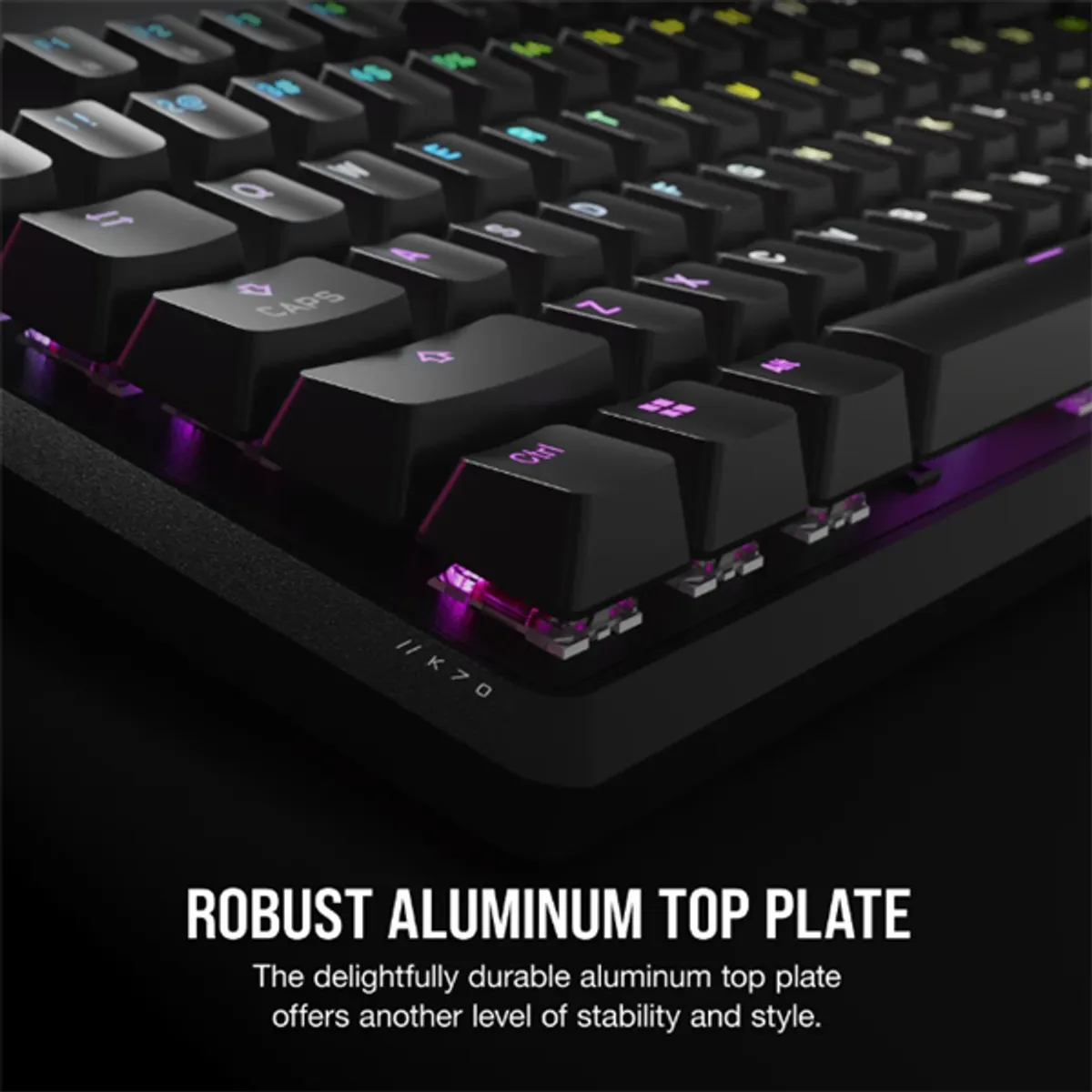 CORSAIR CH-910971E-NA K70 CORE RGB MLX Red 104 gombos US kiosztás teljes méretű #5