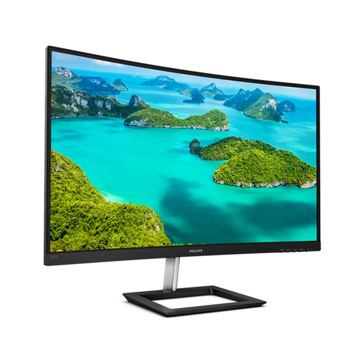 PHI MON 272E1CA/00 monitor 27" VA 1500R 1920x1080 75Hz 4ms HDMI DP D-Sub VESA 100x100 Ívelt képernyő #10