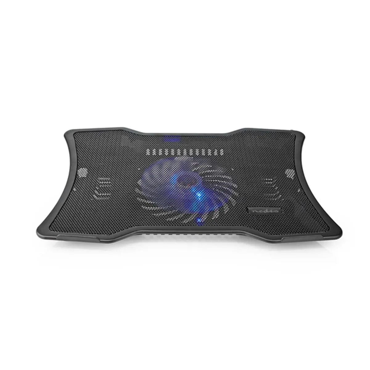 Nedis NBCR101BK Notebook hűtőállvány 17" fémhálós USB-áramellátású #1