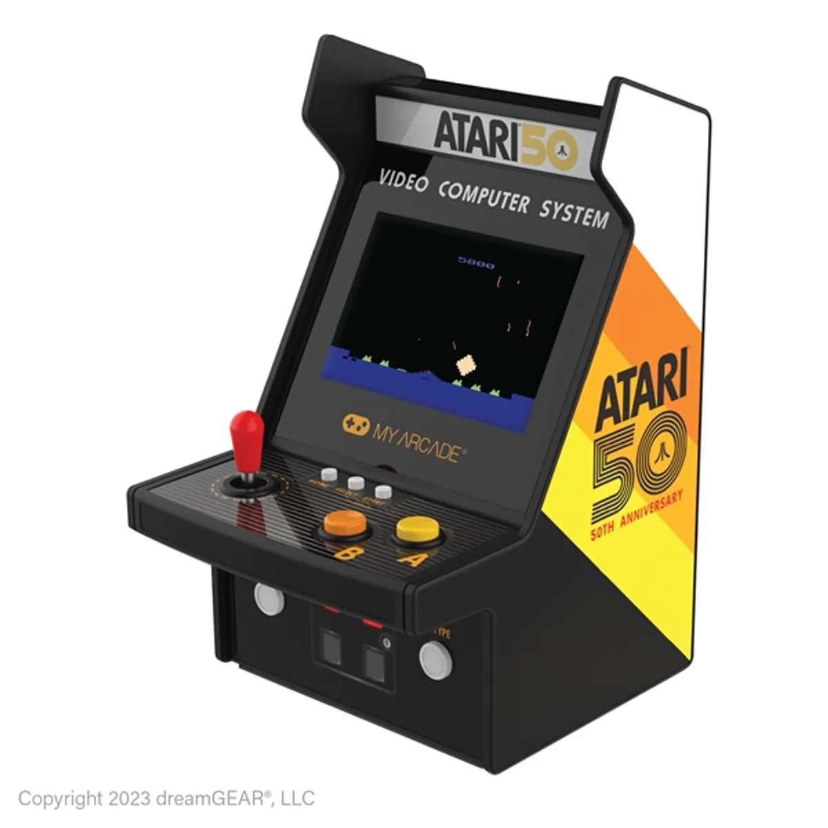 MY ARCADE DGUNL-7013 Atari Micro Player Pro 6.75" képernyő 100 beépített játék hordozható #5