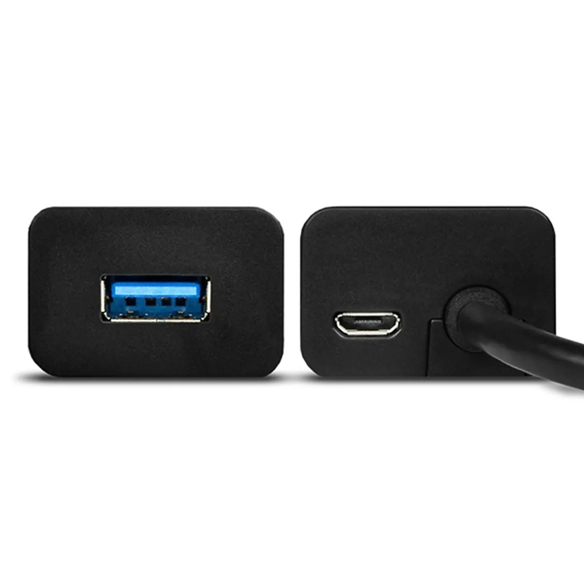 AXAGON HUE-S2BL USB 3.0 töltő hub 4x USB 3.0, 1,2 m kábel, külső tápellátás, portonként 2 A #4