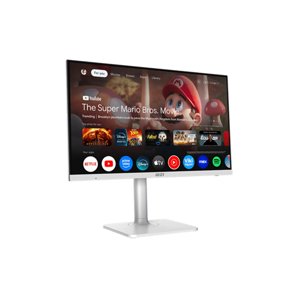 MSI DT 9S6-3PB19H-261 27" IPS UHD 3840x2160 60Hz 4ms 178 Bluetooth USB-C HDMI DP USB 2.0 LAN VESA 75x75 állítható magasság dönthető forgatható #2