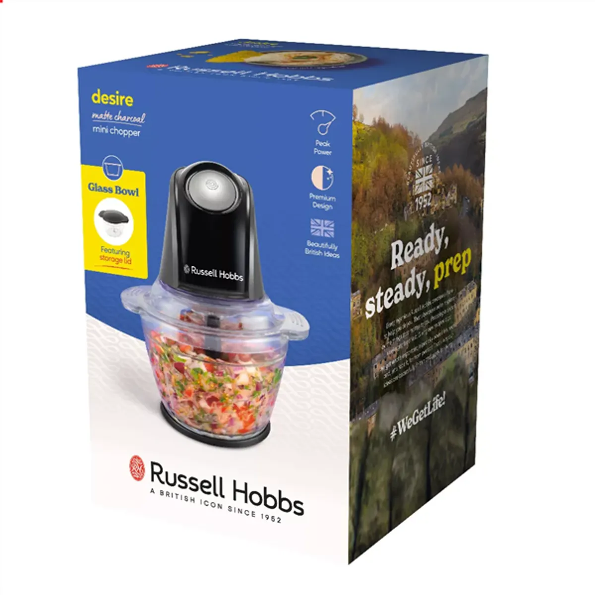 Russell Hobbs 27131-56 mini aprító matte charcoal kompakt asztali #2