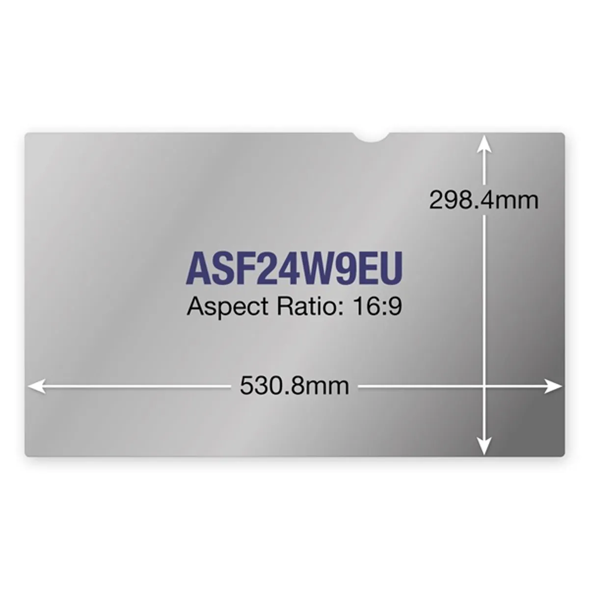 TARGUS ASF24W9EU Betekintésvédő fólia 24" 16:9 Anti-glare kékfény-szűrő érintőképernyő-kompatibilis #1