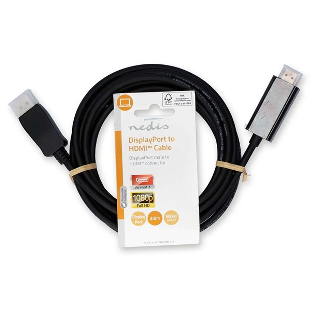 Nedis CCGL37100BK30 kábel #3