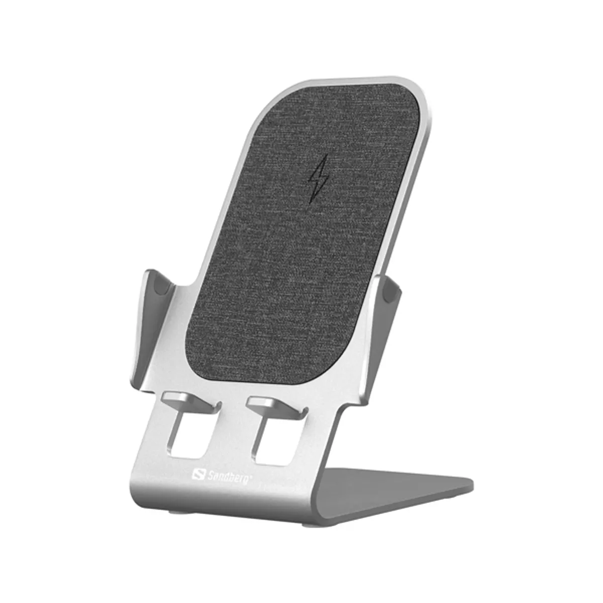 SANDBERG 441-51 Vezeték nélküli töltőállvány 15W Alu Qi USB-C bemenet 5V-2A 9V-2A 12V-1.5A #1