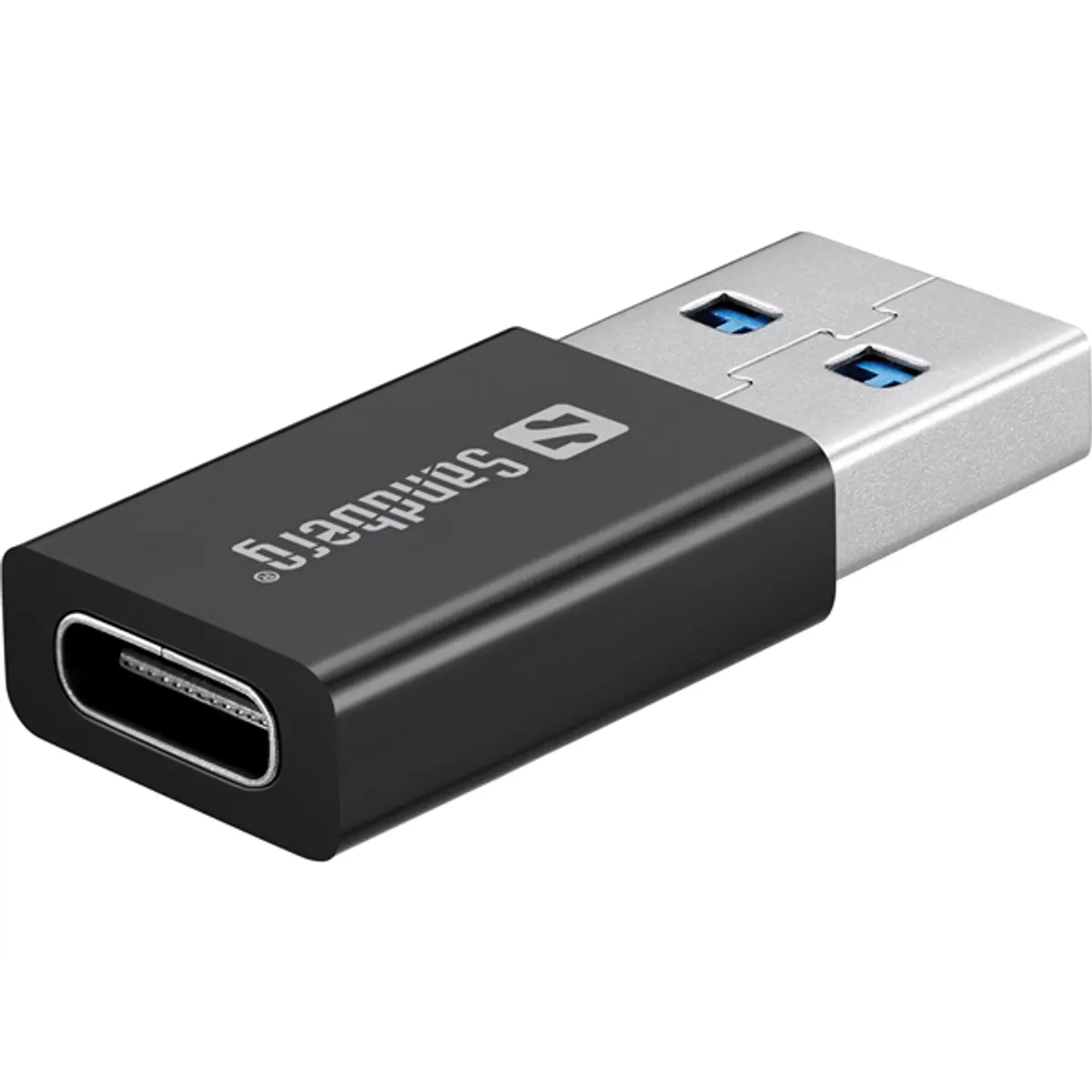 SANDBERG 136-62 Külső DVD-meghajtó USB-C és USB-A, 30 cm, felújított, USB-ből táplált, ír és olvas #2