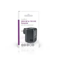NEDIS POCO104 áramátalakító 230V AC-ról 110V AC-ra, 30W földelés nélküli USA kimenet #3