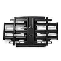 NEDIS TVWM6551BK tv-tartókonzol 37-80" 70 kg, VESA 200x100-600x400, forgatható 0-180°, dönthető 15°, 6 forgáspont #2