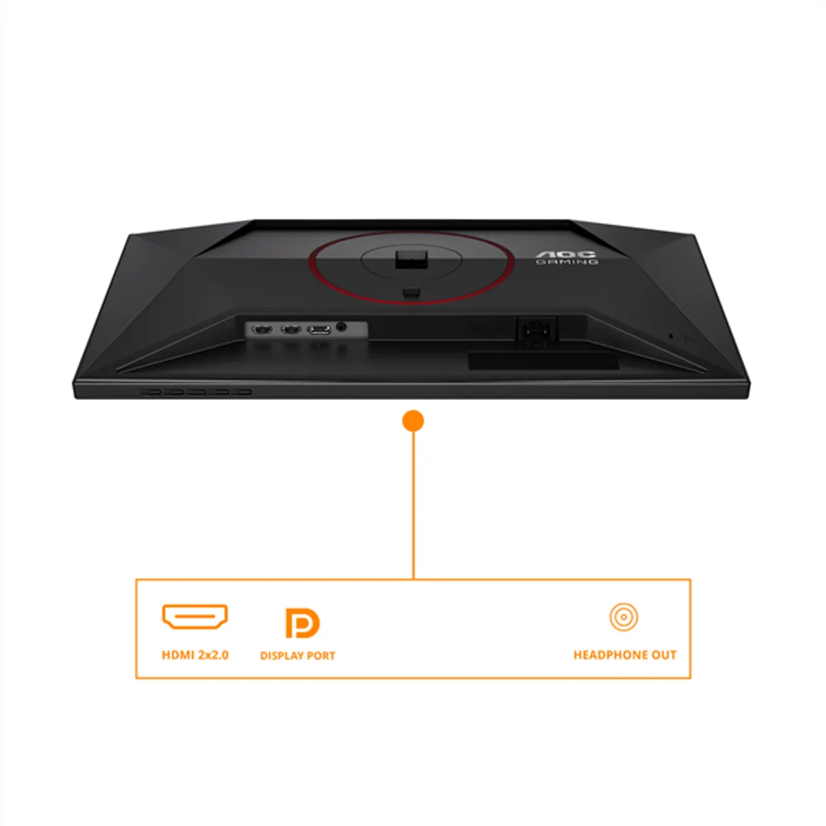AOC 24G4ZR játékmonitor 23.8" IPS FHD 1920x1080 16:9 260 Hz 1,00 ms HDMI DP VESA 100x100 #9