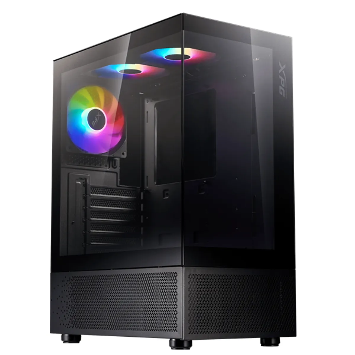 ADATA INVADERXMINIMT-BKCWW Invader X Mini MT 3 belső 3,5 hüvelykes HDD-hely előlapi USB 3.0 és Audio fekete 4 ventillátor tápegység nélkül #1