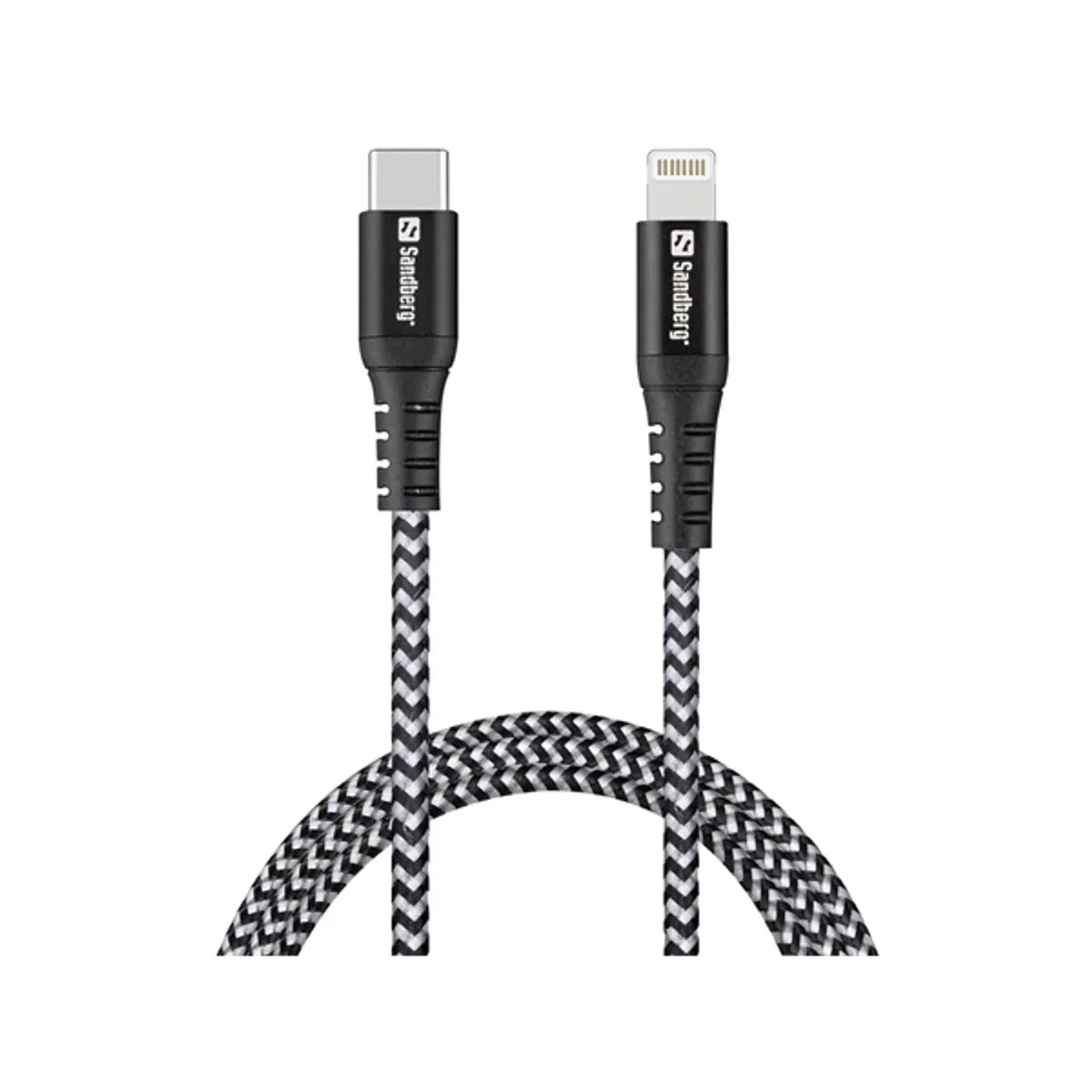 Sandberg 441-55 Survivor USB-C to Lightning kábel 1m PD 20W Kevlar #1