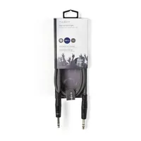 NEDIS COTH23020GY15 félprofi audio kábel 2 x 6,35mm sztereo jack dugó 1,5 m rugalmas #3
