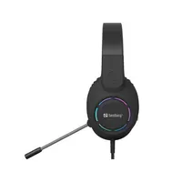 Sandberg 126-49 BossBlaster fejhallgató USB-A 50 mm driver 20 Hz-20 kHz kábel 2,0 m mikrofon 6 mm elektret 75 Hz-16 kHz impedancia 2,2 kOhm -38 dB #4