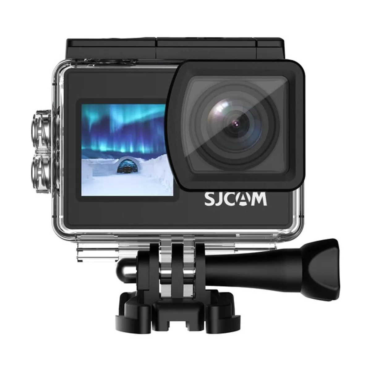 SJCAM SJ4000 DUAL SCREEN SJ4000 Dual Screen 4K, 2\" hátsó kijelző, 1.3\" előlapi kijelző, 30m vízálló tok, USB-C, 900mAh #4