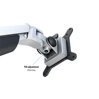 Multibrackets 7350073735624 M VESA gázemelő kar egykaros ezüst HD #8