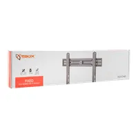 SBOX PLB-5746F fix fali konzol 37"-70" 35 kg VESA 200x200-600x400 fekete #7