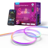 Govee GOVH61D4C01 neon rope light 2 4 m fehér rgbic matter-kompatibilis #1