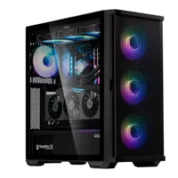 ZALMAN Z10 DUO Z10 DUO 2x 3.5" bővítőhely, ATX mid tower, táp nélküli, fekete