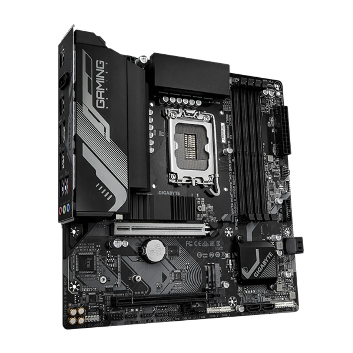 GIGABYTE B760M GAMING X WIFI6E GEN5 alaplap LGA1700 ATX DDR5 4x DIMM 256GB M.2 WiFi6E #1